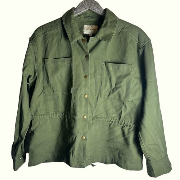 Lucky Brand Green Jacket NEW - Picture 1 of 6